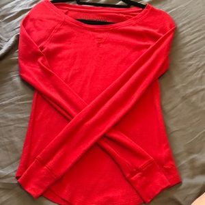 Long sleeve ripped top